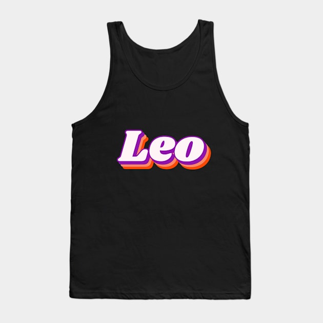 Leo Tank Top by Mooxy